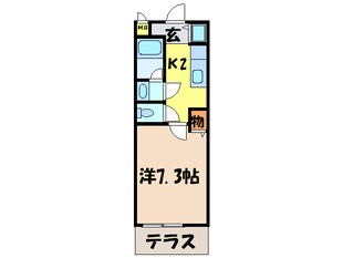 フィオ－レ桑原の物件間取画像